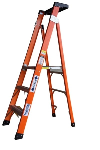 Big Man Fibreglass 7 ft Platform Ladder