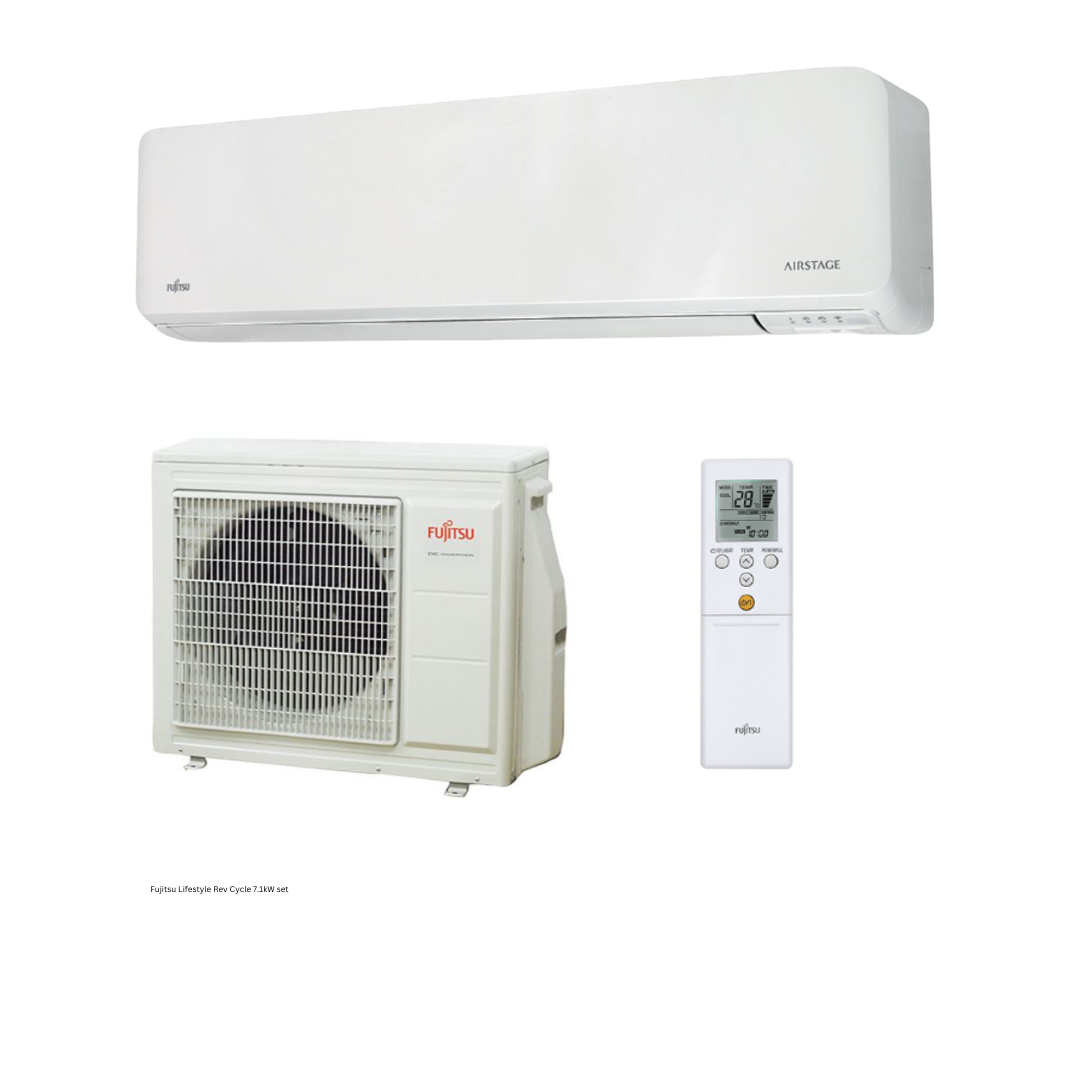 Fujitsu Lifestyle Next Range Rev Cycle R32 7.1kW Set