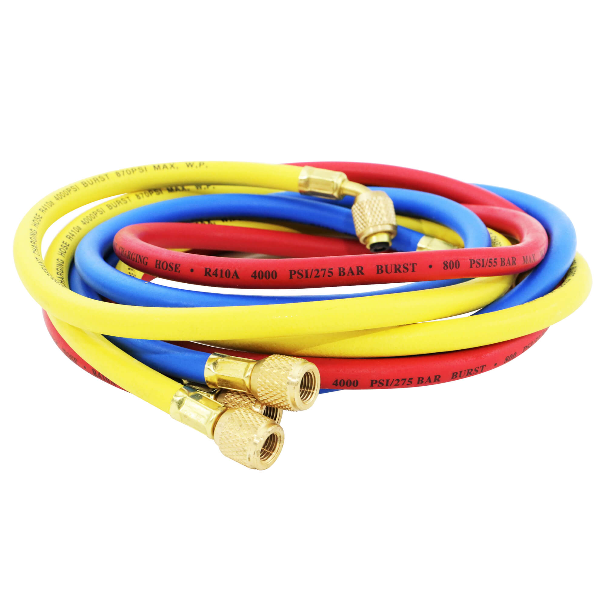 Proex Manifold Gauge Hoses 5/6" x 1/4"