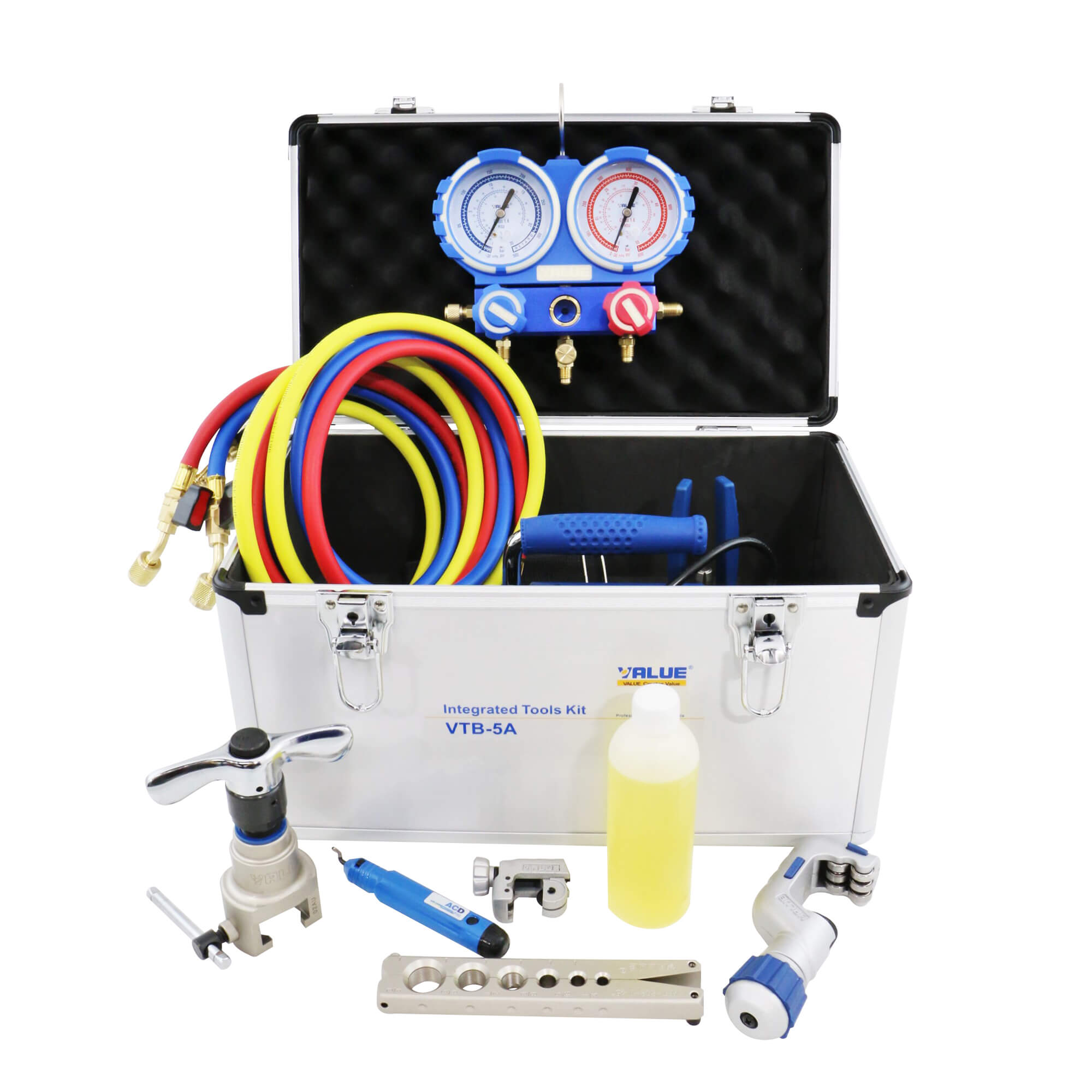 Value Integrated Tool Kit with Vac Pump