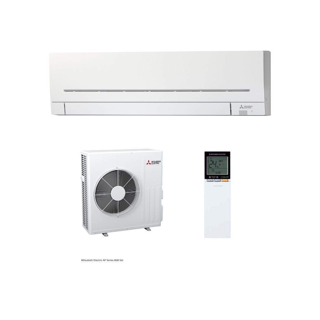 Mitsubishi Electric AP Series R32 8kW Set