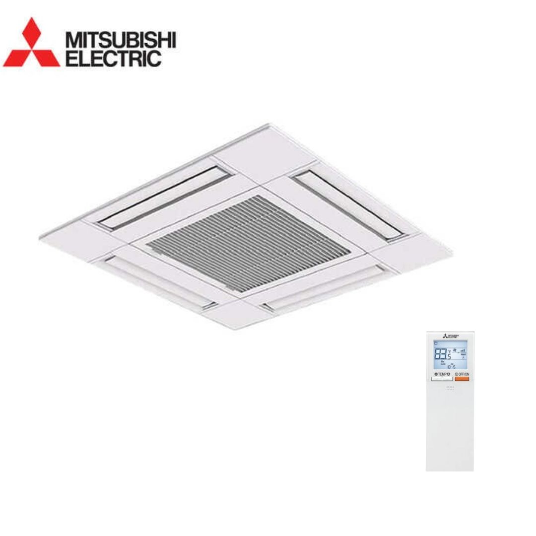 Mitsubishi Electric 4-way Compact Grille with Receiver and Remote Controller