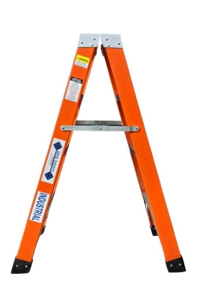 Big Man Fibreglass 6 ft Double Sided Ladder