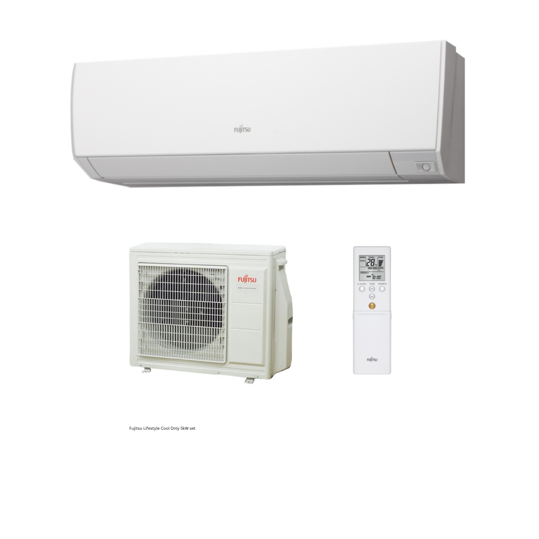 Fujitsu Lifestyle Range Cool Only R32 5.0kW Set