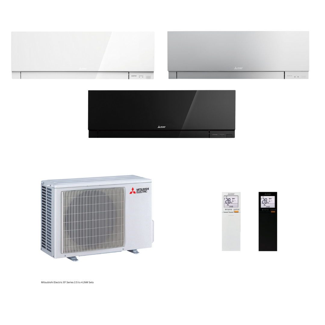 Mitsubishi Electric EF Series R32 2.5kW Set