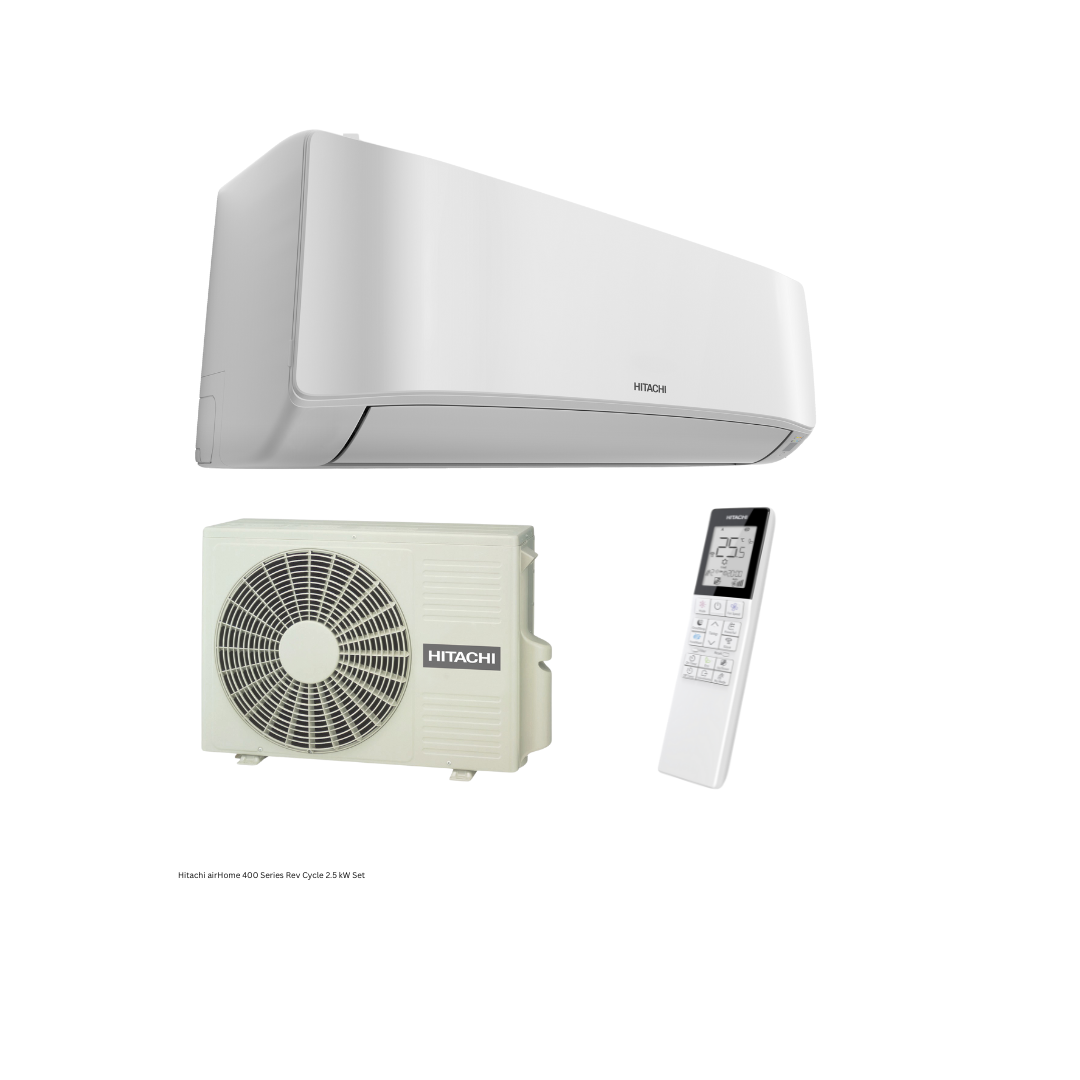 Hitachi airHome 400 Series Rev Cycle 2.5 kW Set