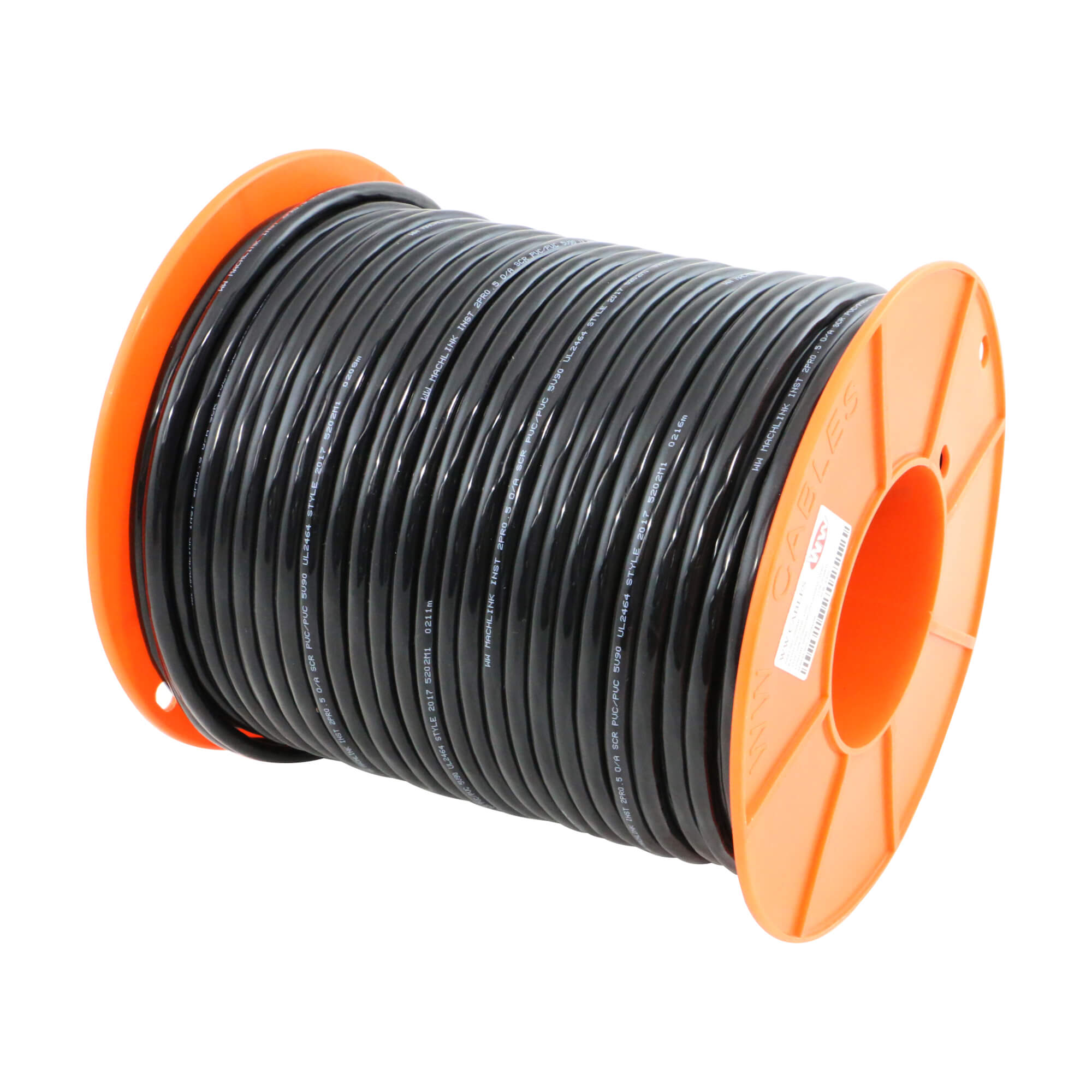 0.2 mm 2 Pair Screened Cable, 100 m roll
