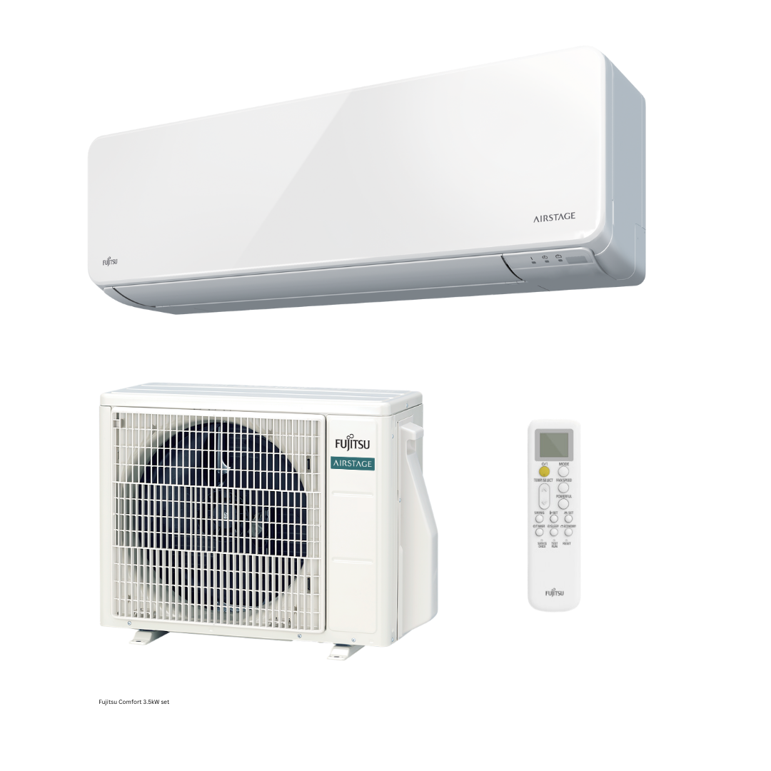 Fujitsu Comfort Range R32 3.5kW Set