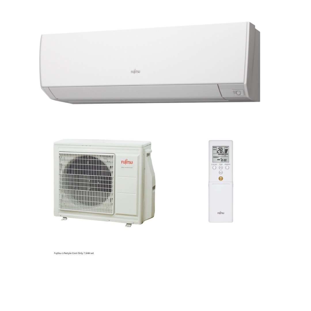 Fujitsu Lifestyle Range Cool Only R32 7.1kW Set