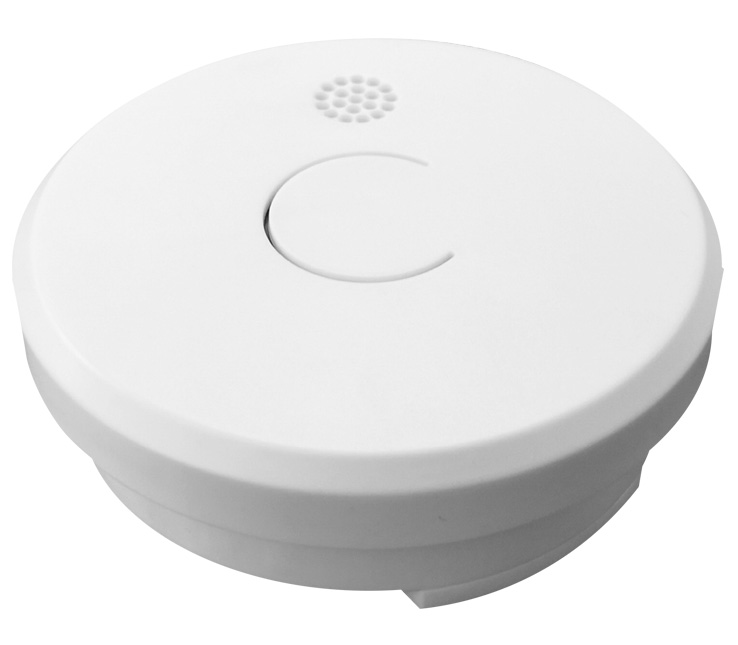 9v Stand Alone Red Smoke Alarm